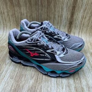 Mizuno Wave Prophecy 6 Women's Size 7.5 Running Shoes Grey Sneakers Athletic
